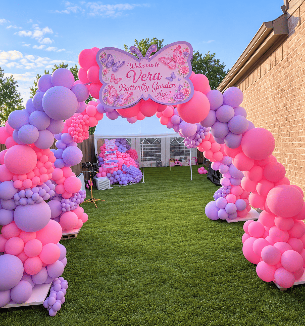 Custom Balloon Installation