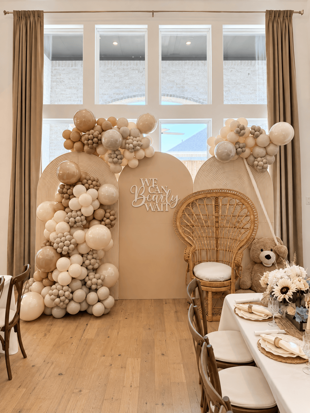 Arch Backdrop & Balloon Styling